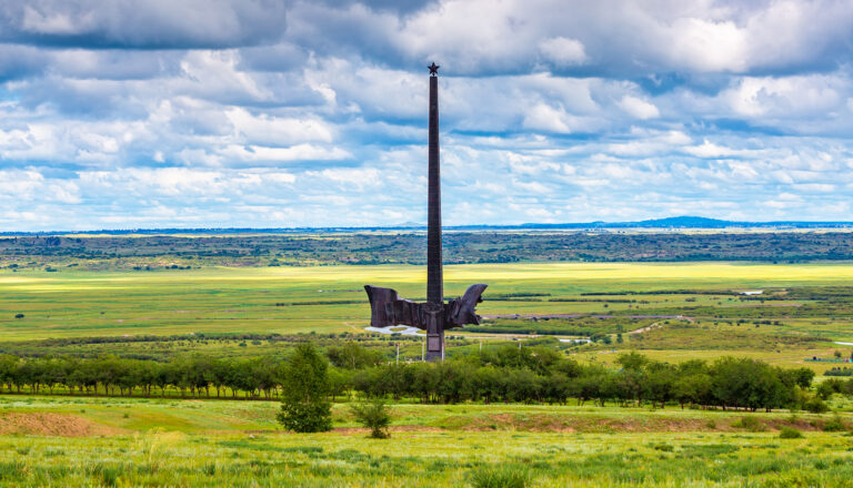 The Khalkh Gol River Monuments