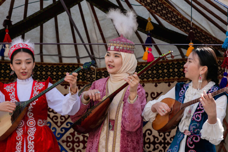 Nauryz festival in Mongolia