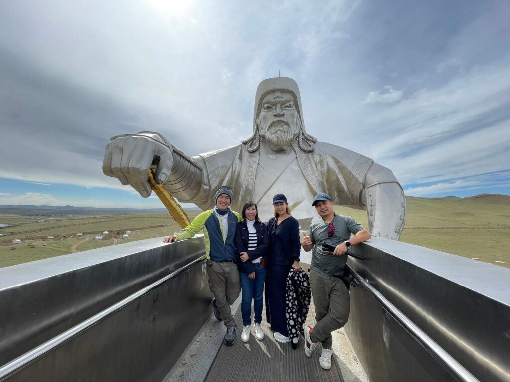 Chinggis khan's statue