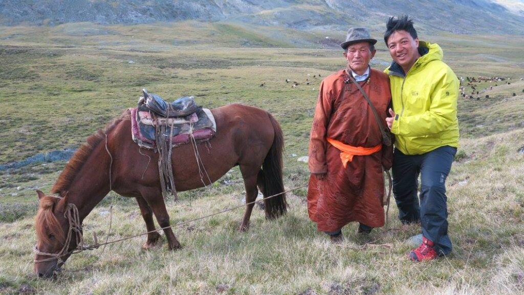 horse riding in Mongolia